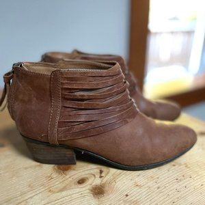 Clarks Brown Booties